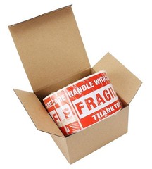 3″x5″ Fragile Handle with Care Thank You Shipping Labels Stickers 500 Per Roll