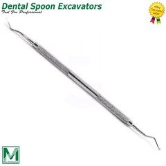 Dental Spoon Excavator Double Ended Surgical Surgery Instruments Podiatry Tools