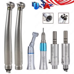Estilo NSK Dental 4/2 Agujero Alta y Baja Velocidad / Kit Pieza de Mano Turbina
