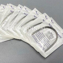 Dental Ortho Super Elastic Niti Arch Wires Round Rectangular Ovoid/Natural Form