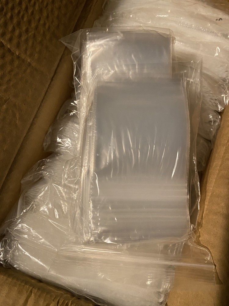 1000 3×4 Reclosable Resealable Clear Zipper Plastic Bags 3″x4″ inch ziploc