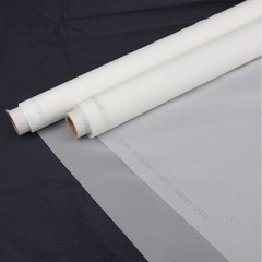 Screen Printing Mesh, 100Mesh 40T, White, 50in x 3Yards, Polyester