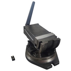 5 inch Tilting and Swiveling Milling Vise Milling Machine Vise with Base Bench