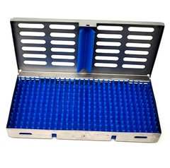 Sterilization Cassette Box 7.25″X3.5″ With Silicone Pad For Surgical Instruments