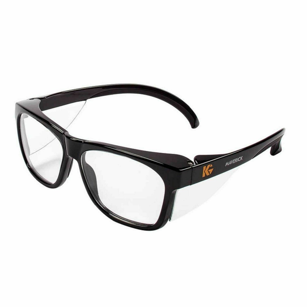 49309 Gafas de seguridad con montura de policarbonato Maverick – Negro