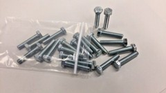 JH JPN08040-20 Cap Screw Hex Head M8-1.25 x 40mm 8.8 DIN933 (Pack of 20) Zinc P