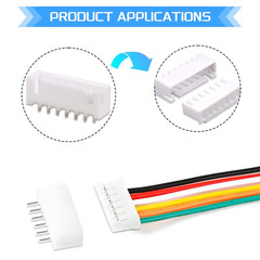 29Values 600PCS JST PH 2.0 MM Connector Kit 2.0MM 2 3 4 5 6 7 8 Pin Female Male