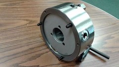 6″ 3-JAW SELF-CENTERING LATHE CHUCK front mounting for rotary table #0603F0-FM