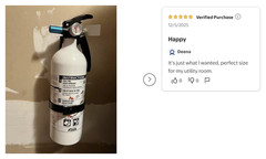 Kidde Mariner PWC Marine Fire Extinguisher 2lb Class B C for Boats Watercrafts