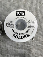 2x Do it Best 324523 Silver Lead Free Solder 8 Oz Spools Lot of 2 New