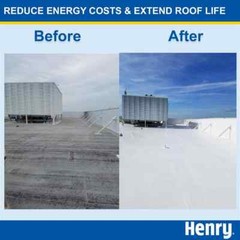 687 Enviro-White 100% Acrylic Reflective Elastomeric Roof Coating 5 Gal.