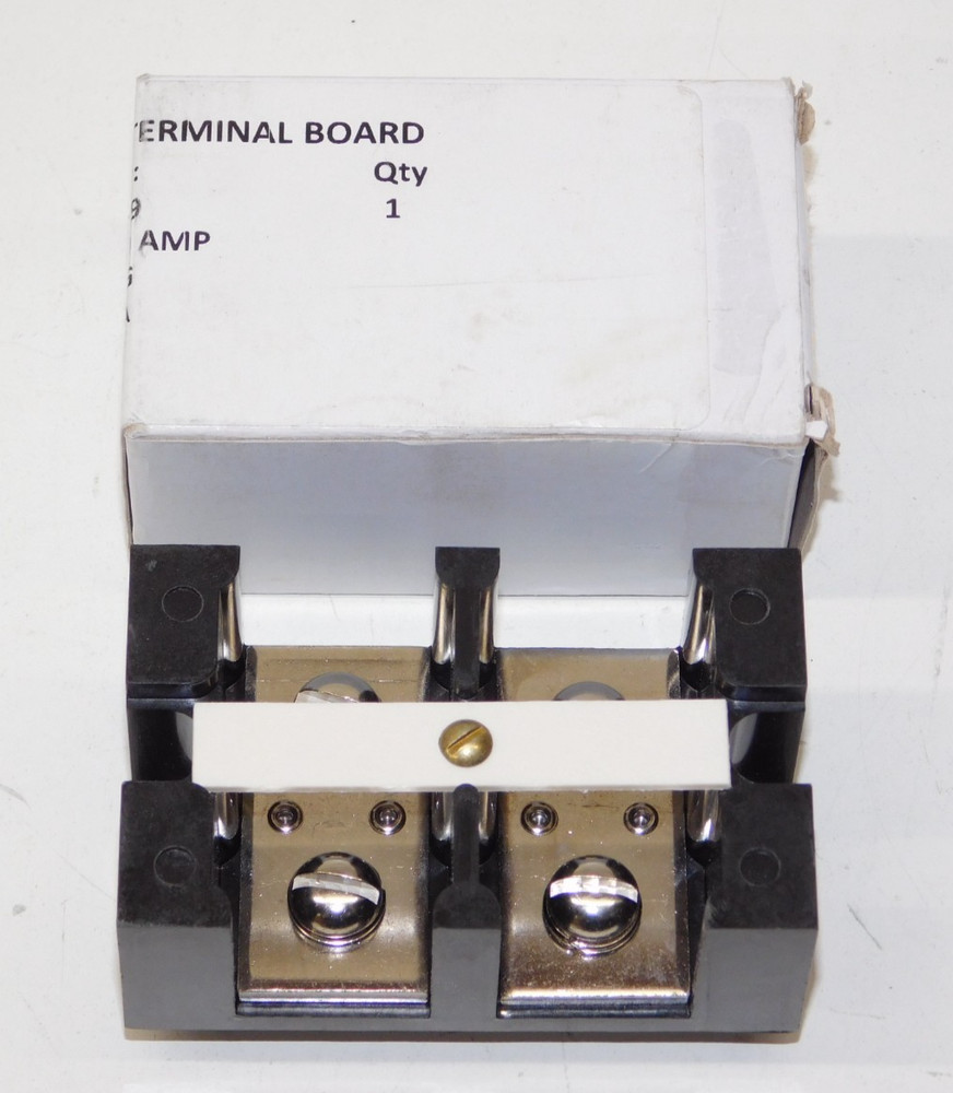 New GE General Electric 264B903G19 EB Terminal Board 600V 100 AMP 14-4 AWG Unit