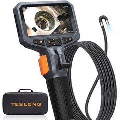 10 ft Articulating Borescope With Light 0.25 Inch