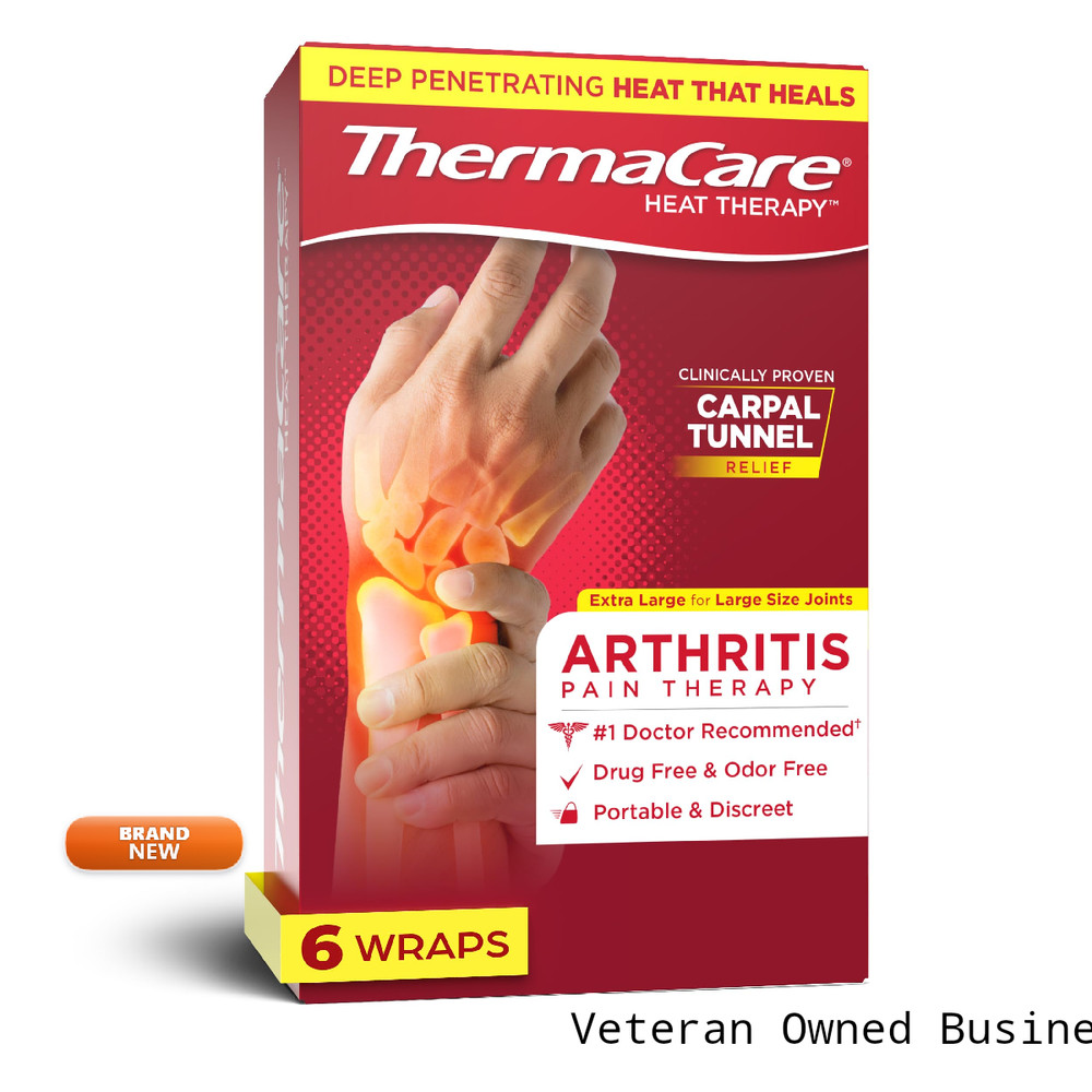 Thermacare Arthritis Heat Wraps For Joint Pain Relief – Heating Pads For Hands
