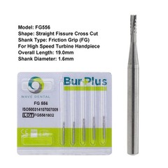 Wave Dental Surgical Burs 25mm Carbide FG Bur Round Taper Straight High Speed