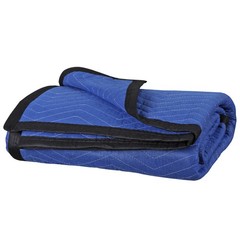 12 Heavy Duty Moving Packing Blankets Ultra Thick Pro 72″x80″ Furniture Pad Blue