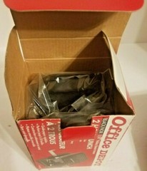 Office Depot Brand 2 Hole Punch,Item #825-307,1/4″ Holes All Metal Construction