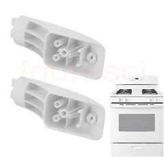 For GE WB07K10043 JBP78WY5WW JBP30WA2WW JBP66WY4 Range Oven Door Handle End Cap