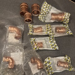 viega Propress Fittings. 3inch , 2.5 Inch , 2 Inch , 1.5inch All New .3×2.5 Redu