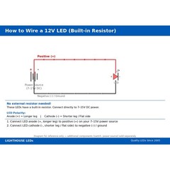 10 x Pre wired 12v 3mm Pink LEDs Prewired 12 volt DC LED RC 10v 11v 13v 14v 15v