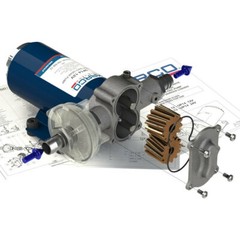 UP14 Pump with Bronze Gears 46 L/min. 24 volt. or 12 volt. 164 500 13 – 12