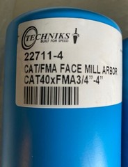 Techniks 22711-4 Face Mill Arbor