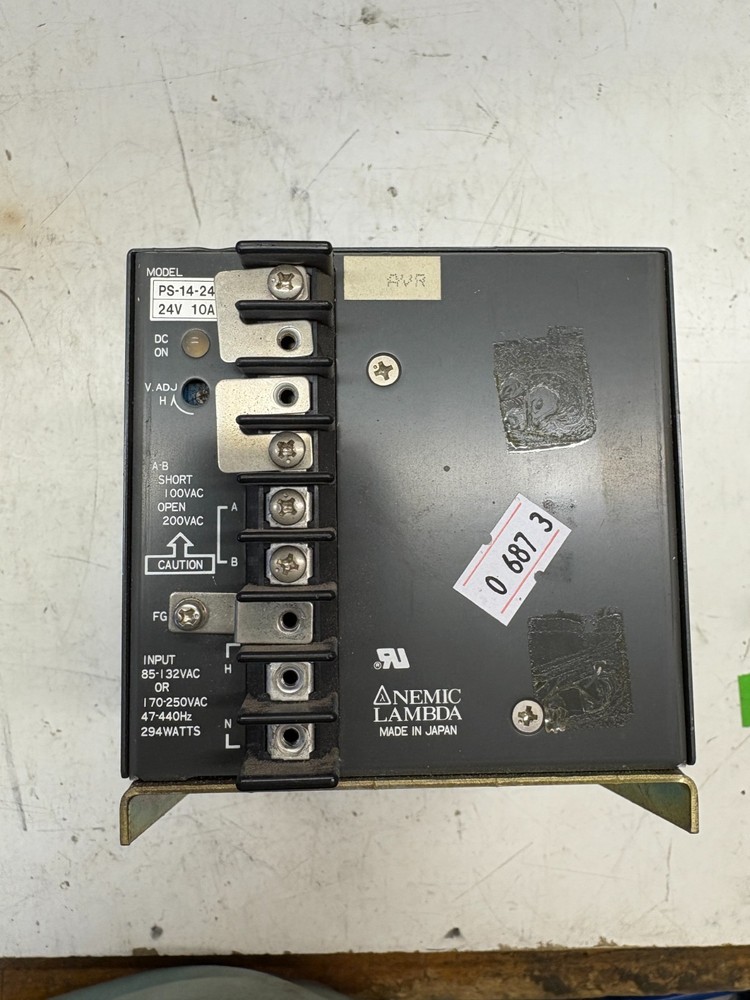 24V 10A Power Supply Nemic Lambda Model Ps-14-24