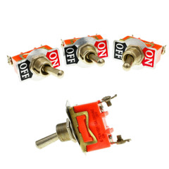 Toggle SWITCH ON/OFF Heavy Duty 15A 125V SPST 2 Terminal Car ATV Waterproof 1-10