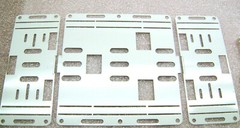 Retrofit Kit Conversion Bracket for 8′ 2 Bulb T12 Light Strip To T8 LED Fixture