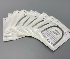 Dental Orthodontic Arch Wire Super Elastic Niti Round Rectangular Natural Form