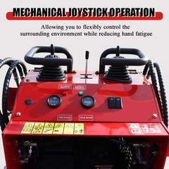 New 1830lbs Mini Skid Steer Loader Gas EPA B&S Engine 13.5HP Power with Track