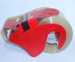 1 Pack 3M Scotch Clear Tape & Dispenser 1.88″ x 50 yd (6 Rolls/Pk Total 6 Rolls)