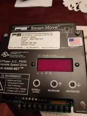 Power Electronics MSM4AR Crane Motor Smart Move VFD MADE IN THE USA