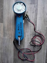 Vintage Western Electric Phone Lineman’s Blue Rotary Test Set Bell Telephone