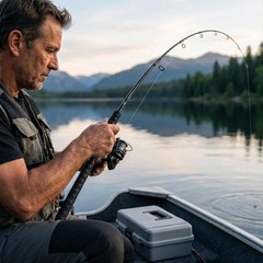 45mm Black Textured Shrink Tubing for Improved Grip on Fishing Rods and Tools