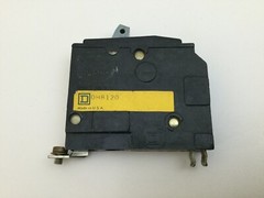Square D QHB QHB120 1 Pole 20 Amp 240v Circuit Breaker QOB