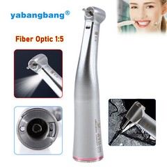 Dental LED 1:5 fiber optic Handpiece Contra Angle For KAVO NSK Electric Motor