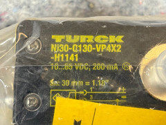 Turck NI30-Q130-VP4X2-H1141 Inductive Sensor, 30mm Range Non-Flush PNP 10-65VDC