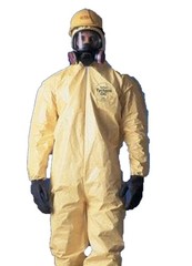 Dupont Tyvek Tychem QC122S Chemical Hazmat Coverall Suit ALL Sizes MD-6XL