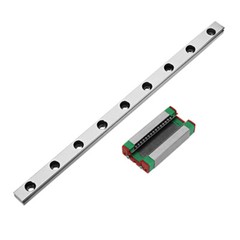 1/2/4PCS MGN9/12H 250MM-600MM Linear Sliding Guide Rail+Block CNC 3D Printer Set