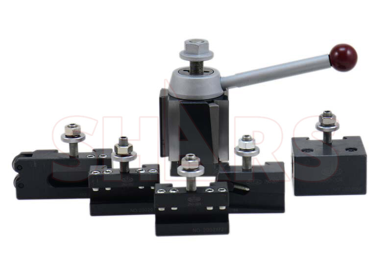 Shars 10 – 15″ CNC BXA Wedge Quick Change Tool Post Set 250-222 + Certificate M}