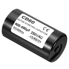 Motor Capacitor 400-480uF/Mfd 250VAC 50/60Hz CD60 Run Starting Capacitor