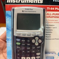 Texas Instruments TI-84 + Plus All-Purpose Graphing Calculator New