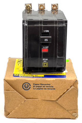Square D QOB335 35 Amp 3 Pole Circuit Breaker QOB 240VAC 35A 3P — NEW READ