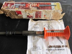 Vintage Sears Craftsman Powder Actuated Hammer Tool – 1231.3817 Ramset Type