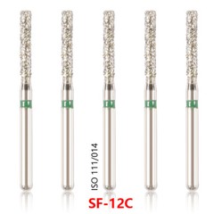 20Types 100Pcs Dental Diamond Burs Drills For High Speed Handpiece Medium FG BUR