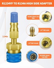 R1234YF Adapter Quick Coupler Conversion Kit for AC Charging