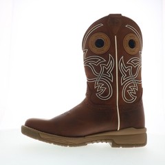 Justin Boots Nitread Waterproof CR3200 Mens Brown Leather Work & Safety Boots 13
