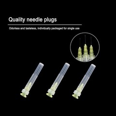 Disposable Luer Lock Needle 30Ga 5/16 Inch 8mm 100Pack(30Ga-5/16IN)