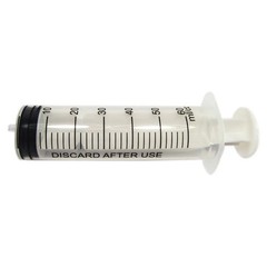 5x 60ml/2oz Plastic Syringe Sterile Plant Water Animal Feeder 60cc Slip Tip